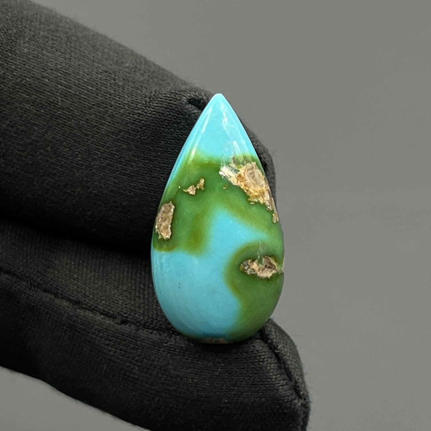 Sonoran Mountain Turquoise - Top Grade Turquoise - Teardrop
