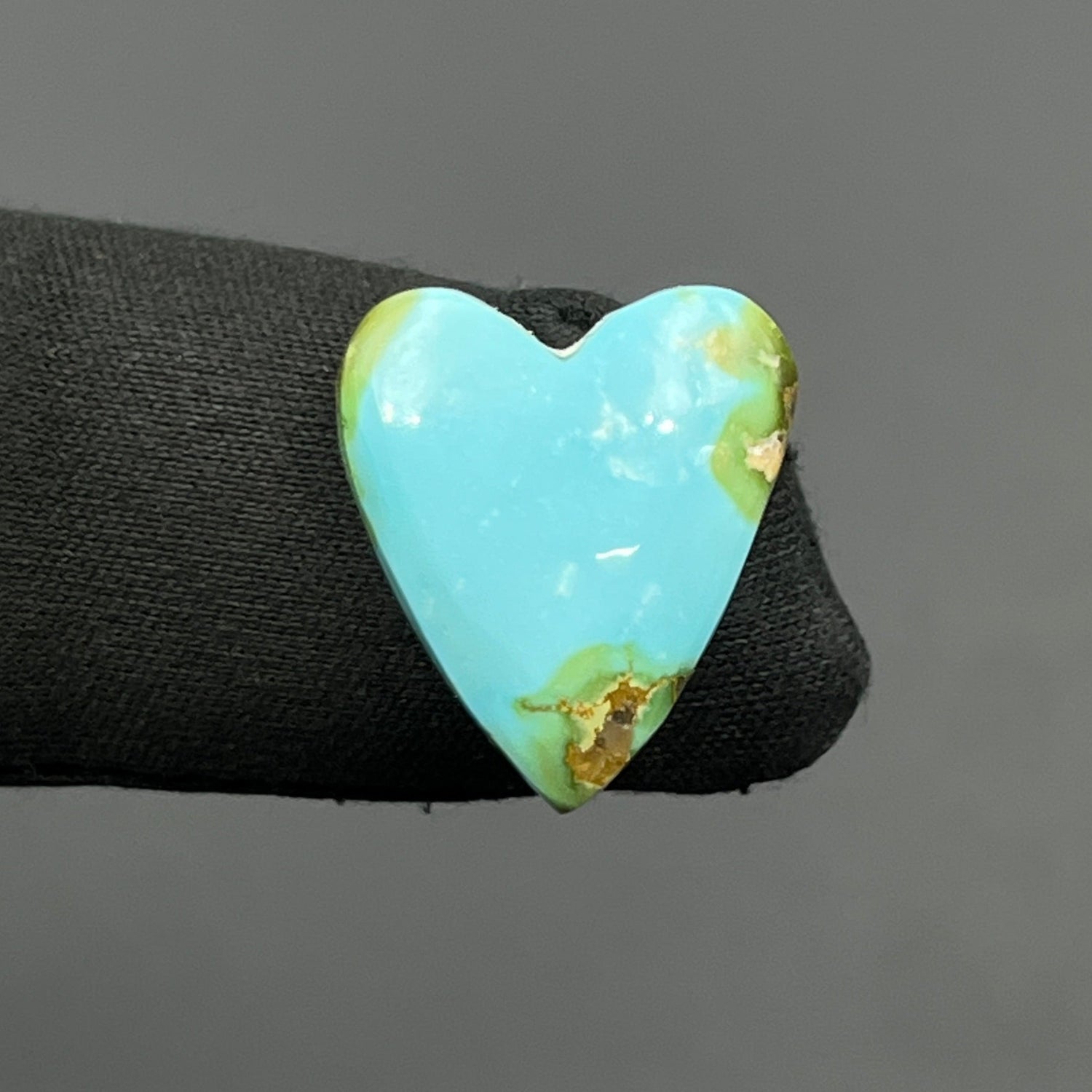 Sonoran Mountain Turquoise - Top Grade Turquoise - Heart