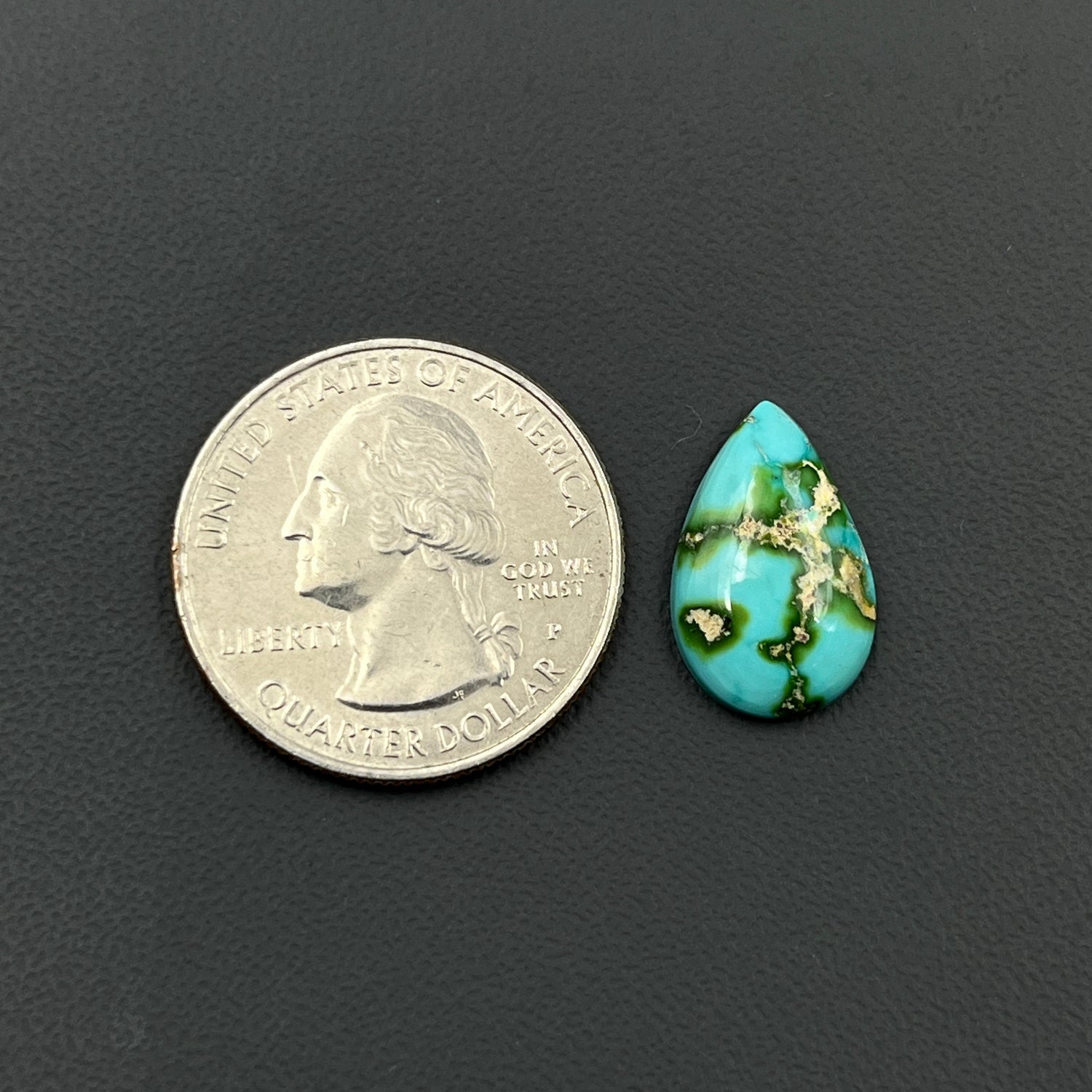 Sonoran Mountain Turquoise - Top Grade Turquoise - Teardrop