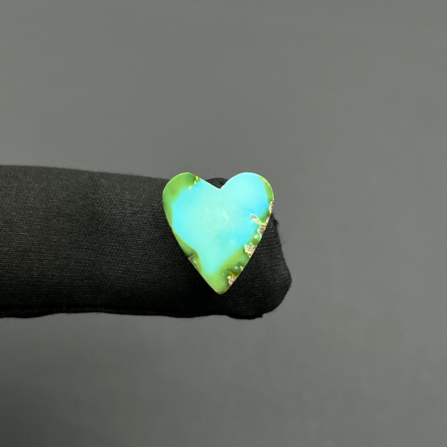 Sonoran Mountain Turquoise - Top Grade Turquoise - Heart