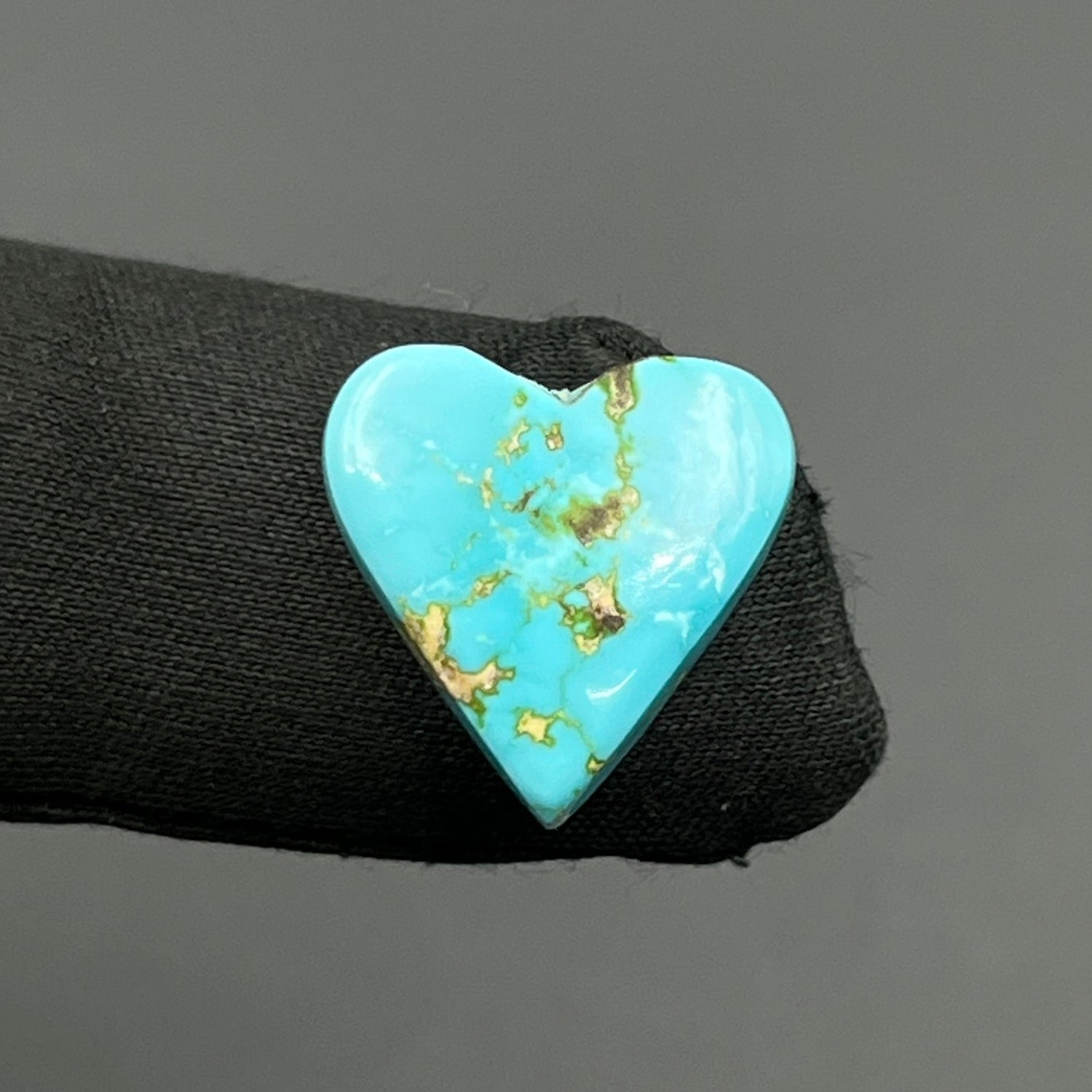Sonoran Mountain Turquoise - Top Grade Turquoise - Heart