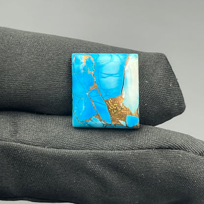 Kingman Ice Blue Dahlia - Loose Cabs - Baguette