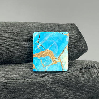 Kingman Ice Blue Dahlia - Loose Cabs - Baguette