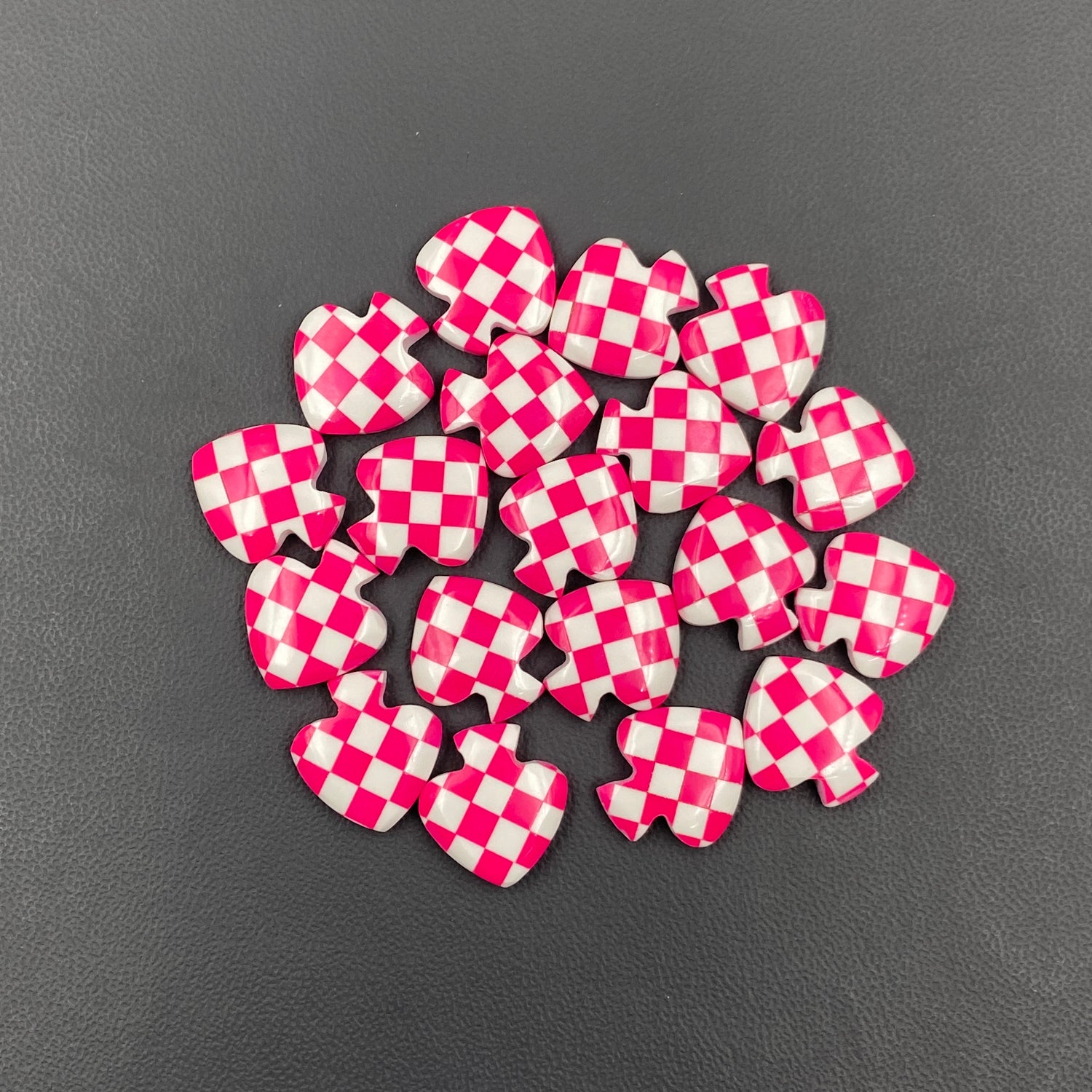 Aura Opal Checkered -Spades - Wholesale Lot - 19 Pcs