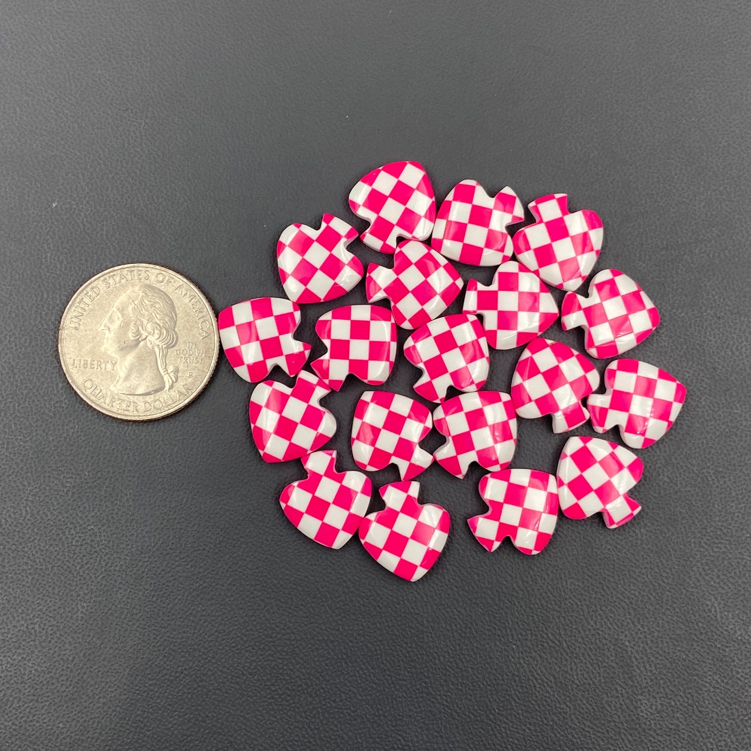 Aura Opal Checkered -Spades - Wholesale Lot - 19 Pcs