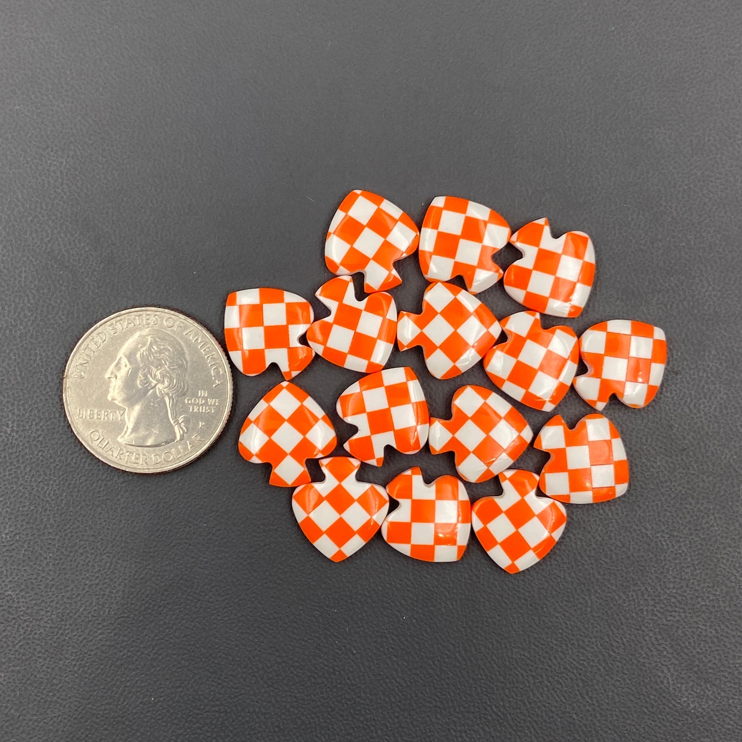 Aura Opal Checkered -Spades - Wholesale Lot - 15 Pcs