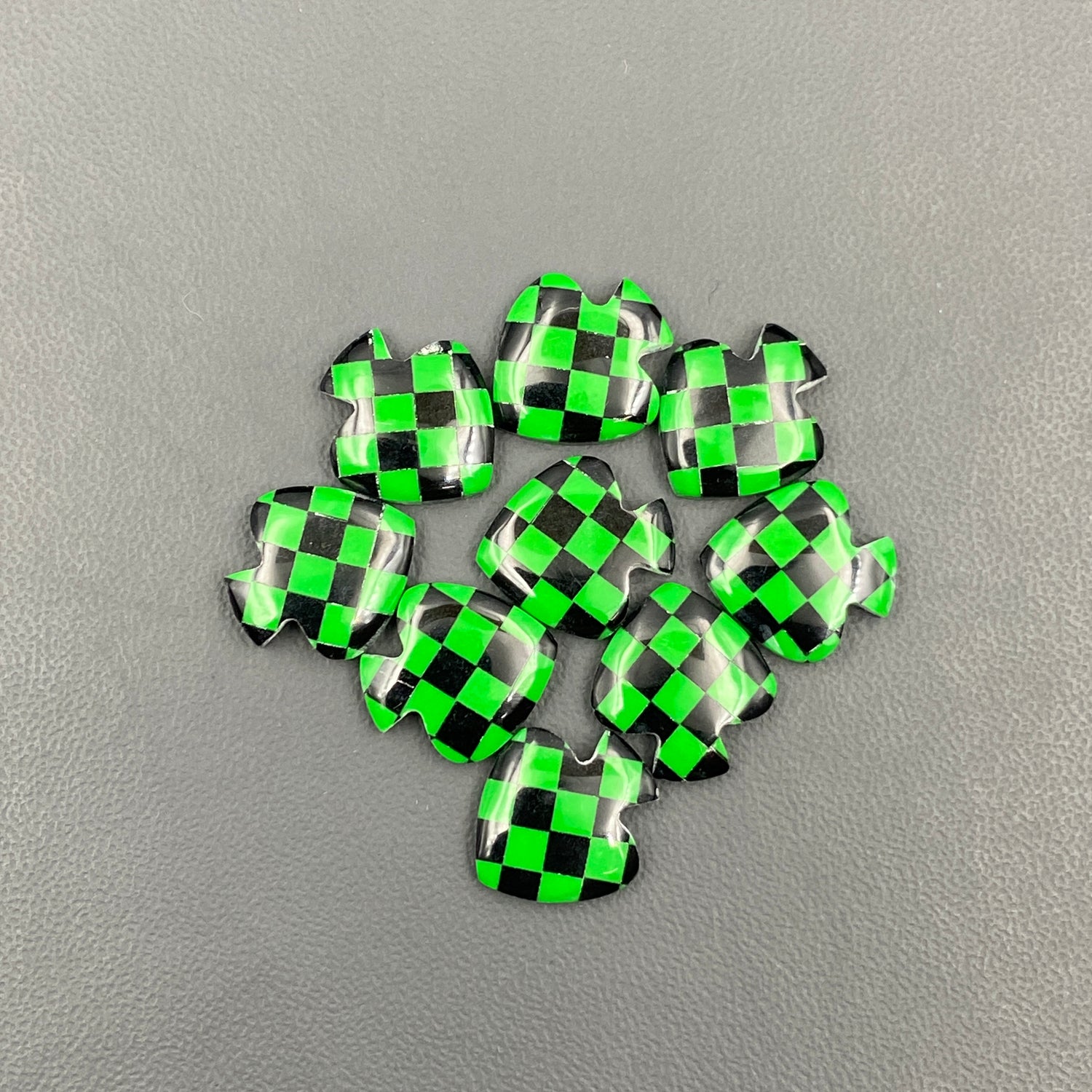 Aura Opal Checkered -Spades - Wholesale Lot - 9  Pcs