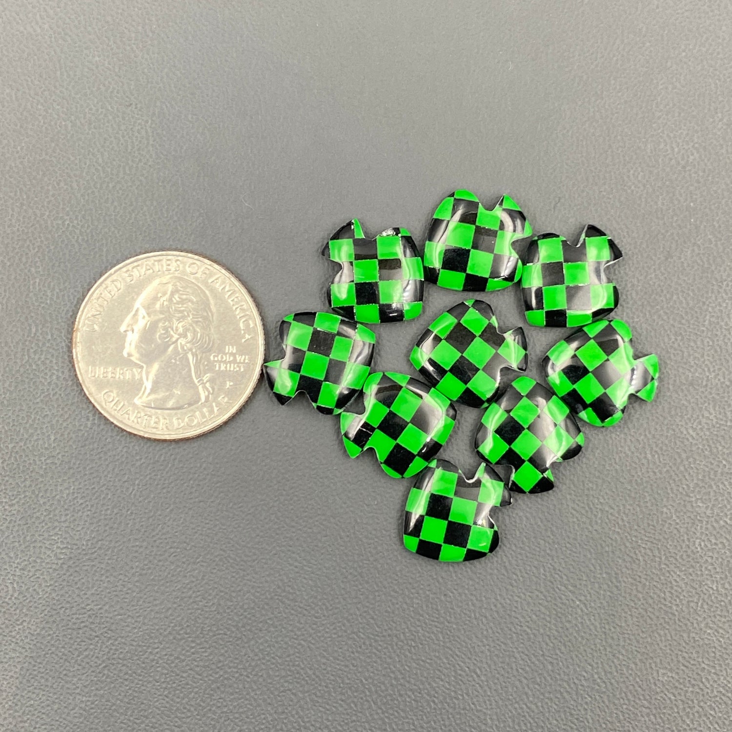 Aura Opal Checkered -Spades - Wholesale Lot - 9  Pcs