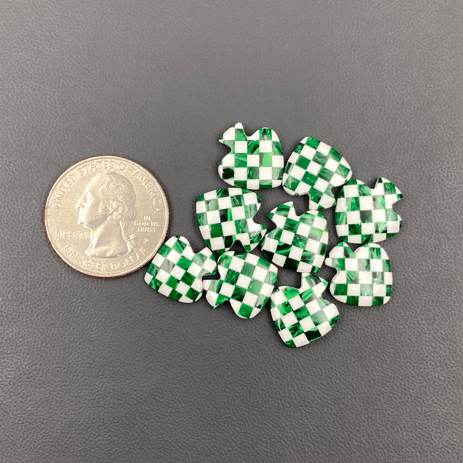 Aura Opal Checkered -Spades - Wholesale Lot - 9  Pcs