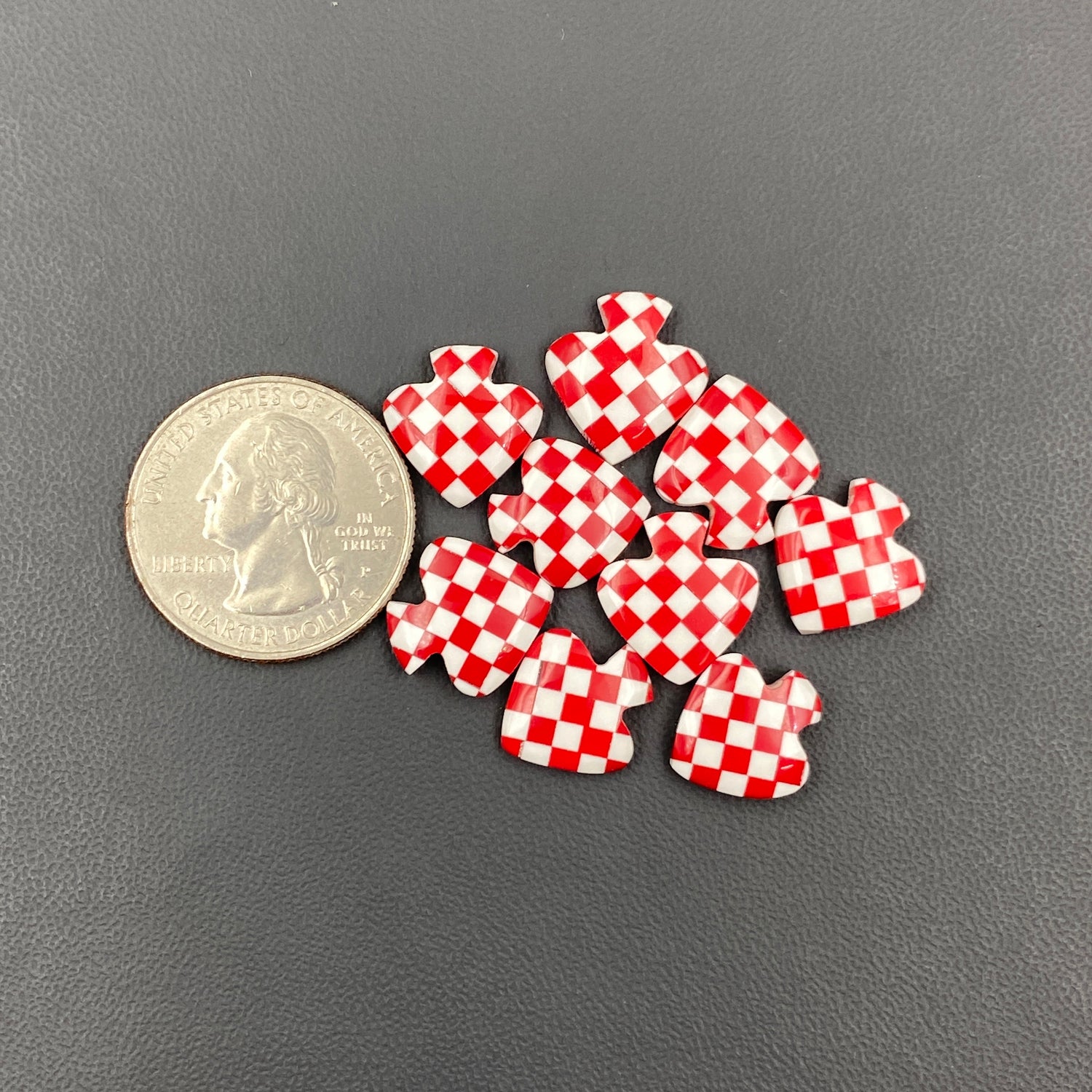 Aura Opal Checkered -Spades - Wholesale Lot - 9  Pcs