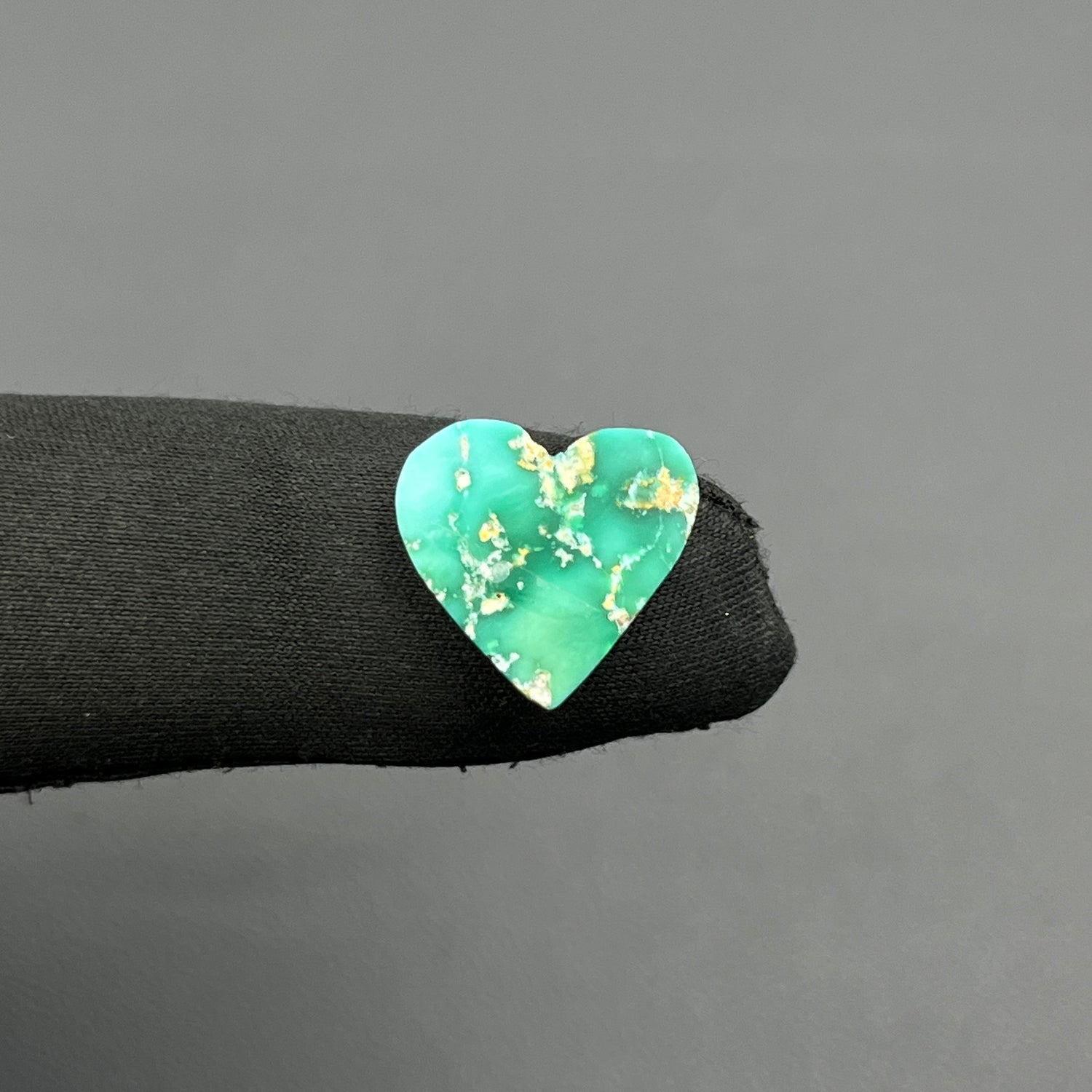 Emerald Valley Turquoise - Top Grade Turquoise - Heart