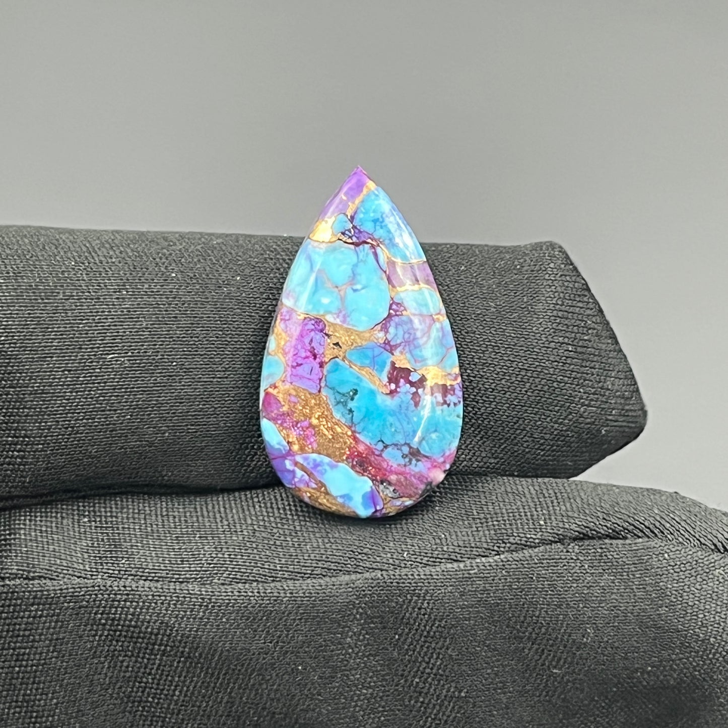 Kingman Purple Turquoise Mohave- Loose Cab - Teardrop
