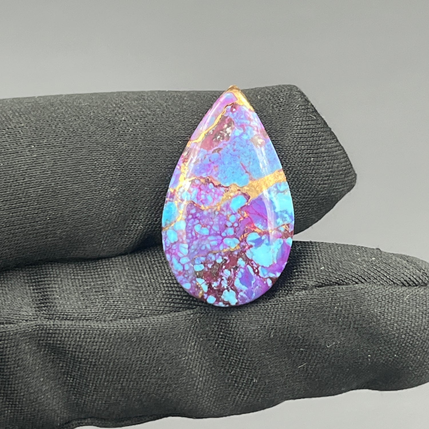 Kingman Purple Turquoise Mohave- Loose Cab - Teardrop