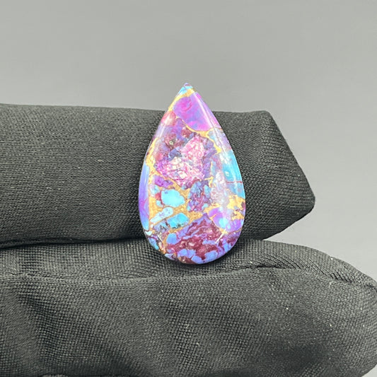 Kingman Purple Turquoise Mohave- Loose Cab - Teardrop