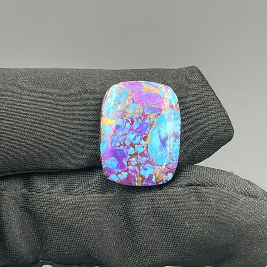 Kingman Purple Turquoise Mohave- Loose Cab - baguette