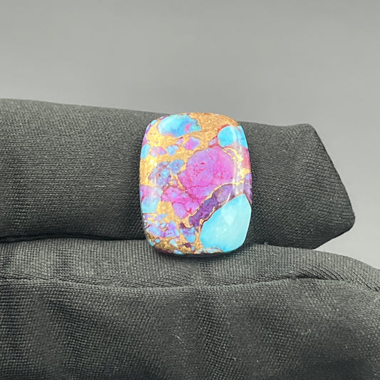 Kingman Purple Turquoise Mohave- Loose Cab - baguette