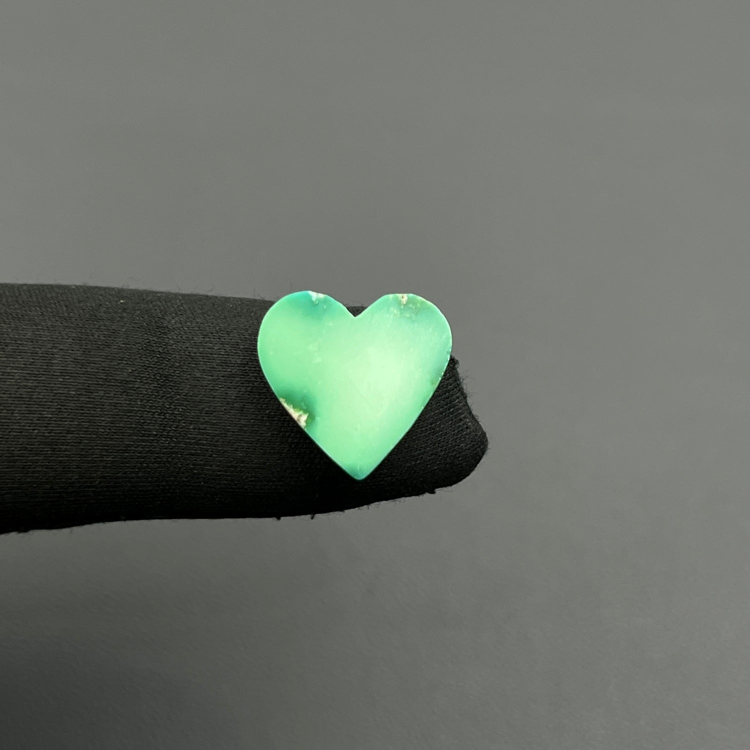 Emerald Valley Turquoise - Top Grade Turquoise - Heart