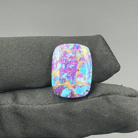 Kingman Purple Turquoise Mohave- Loose Cab - baguette