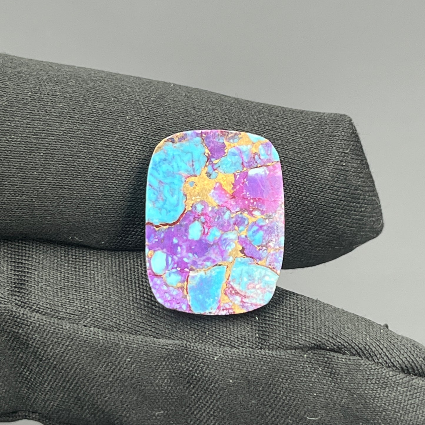 Kingman Purple Turquoise Mohave- Loose Cab - baguette