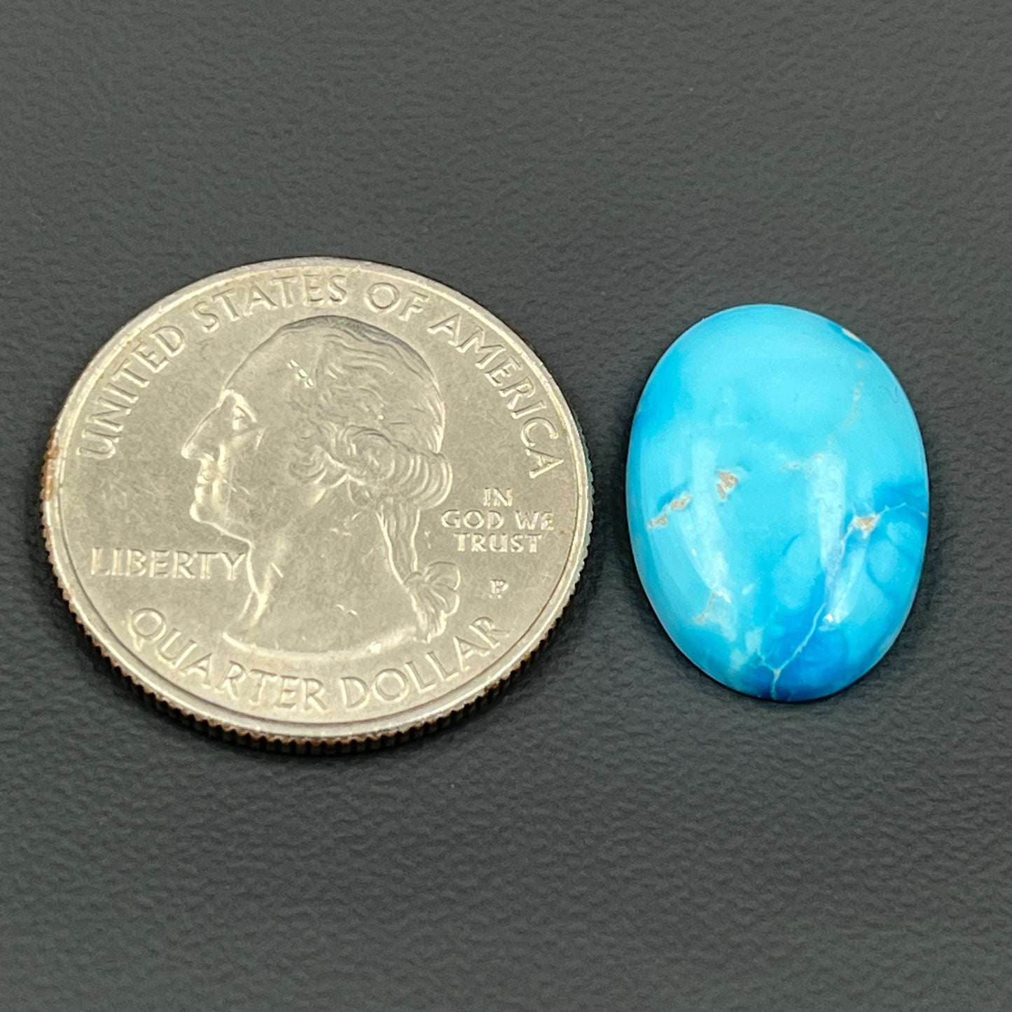 Blue Bird Turquoise Cabochon - Oval