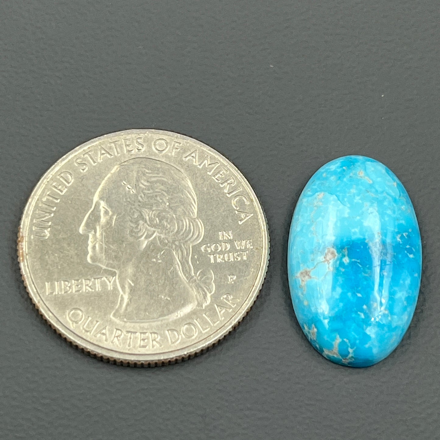 Blue Bird Turquoise Cabochon - Oval