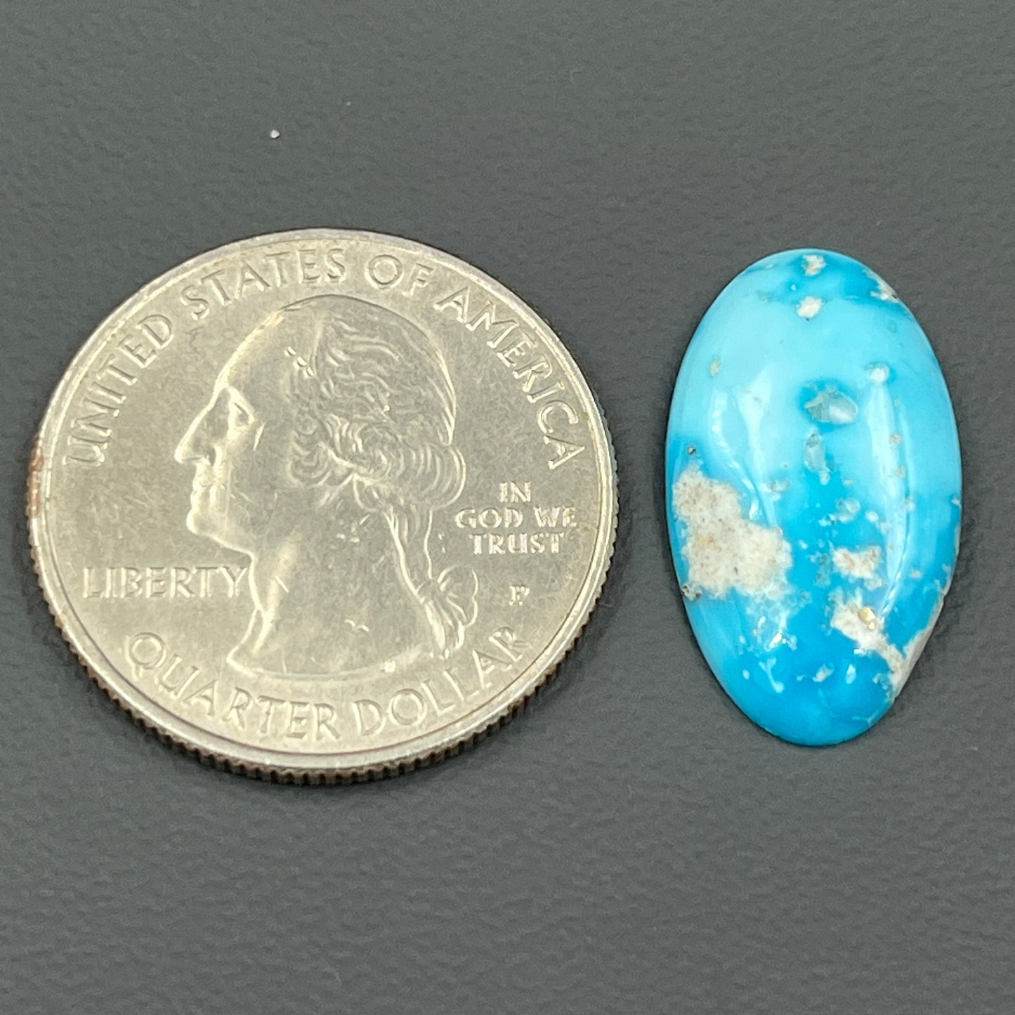 Blue Bird Turquoise Cabochon - Oval