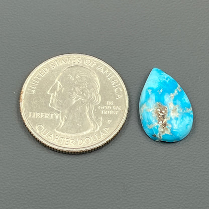 Blue Bird Turquoise Cabochon - Teardrop