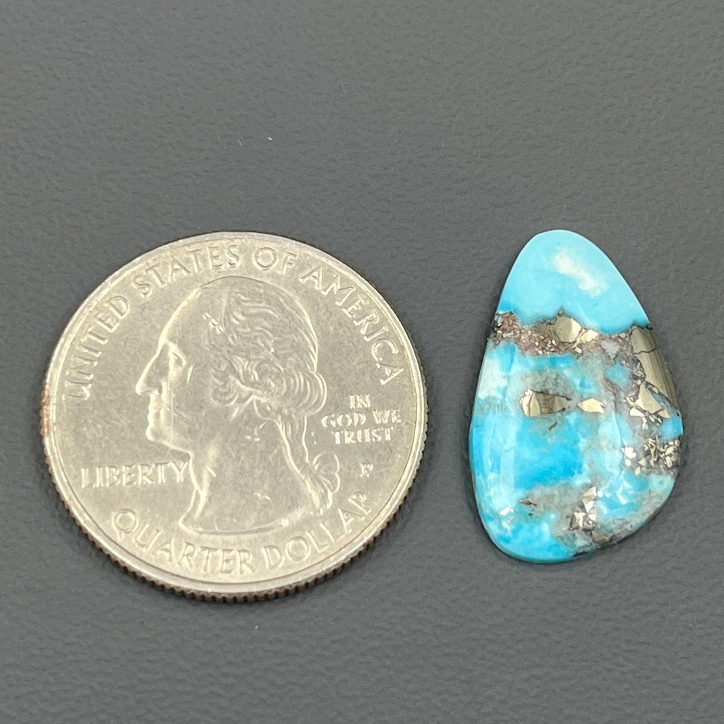 Blue Bird Turquoise Cabochon - Tumble