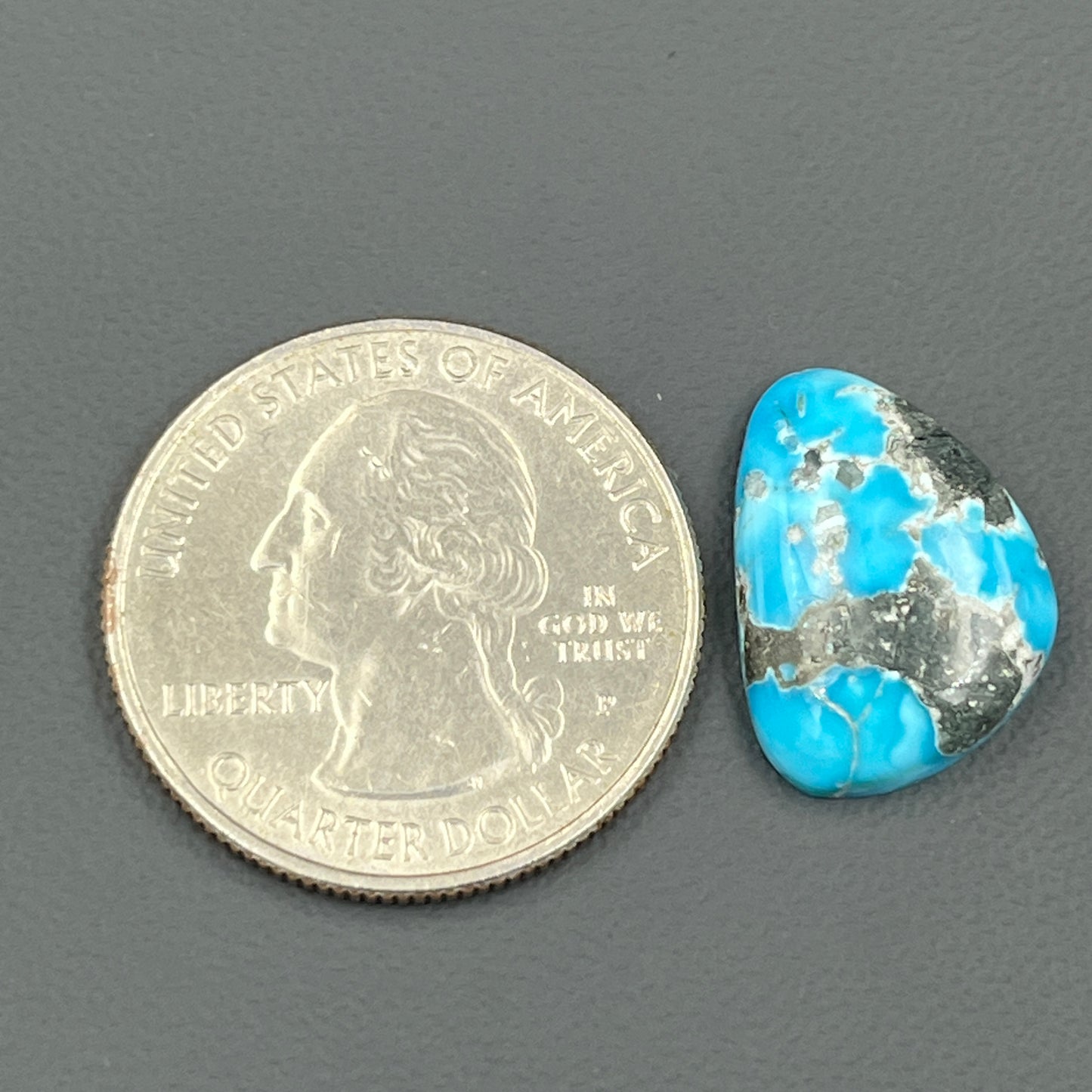 Blue Bird Turquoise Cabochon - Tumble