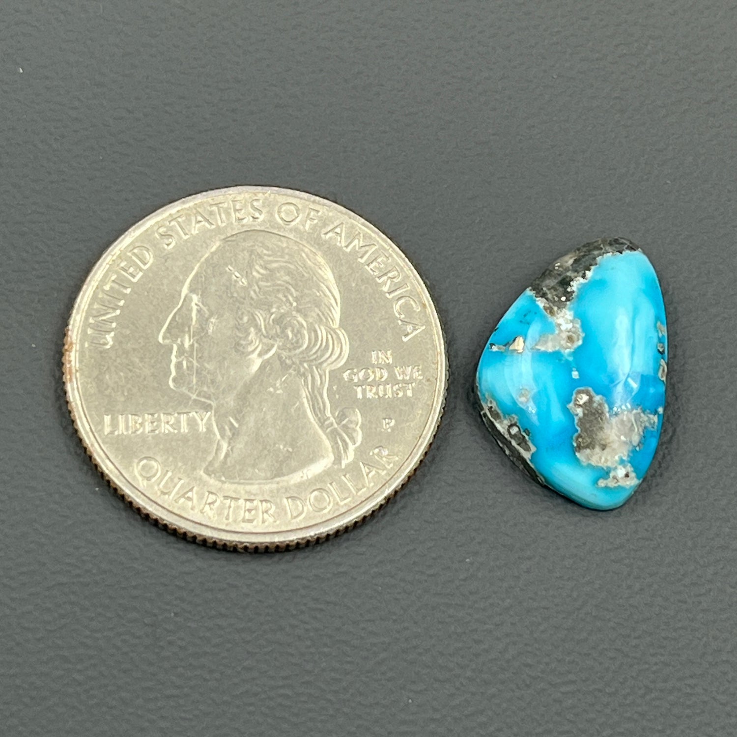 Blue Bird Turquoise Cabochon - Tumble