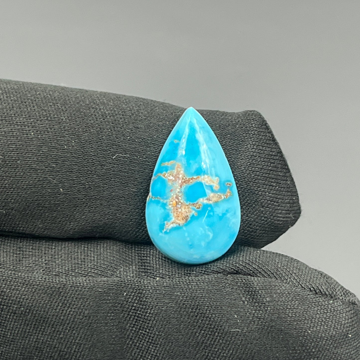 Blue Bird Turquoise Cabochon - Teardrop