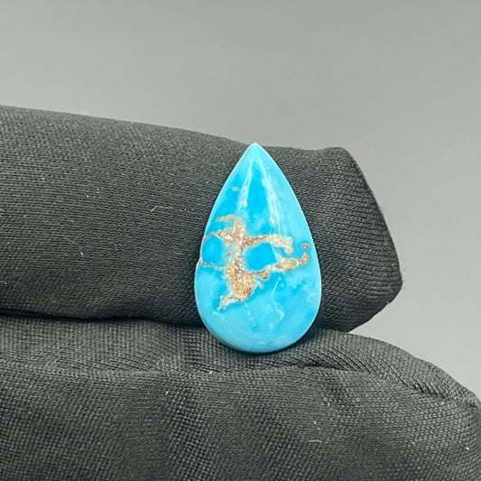 Blue Bird Turquoise Cabochon - Teardrop