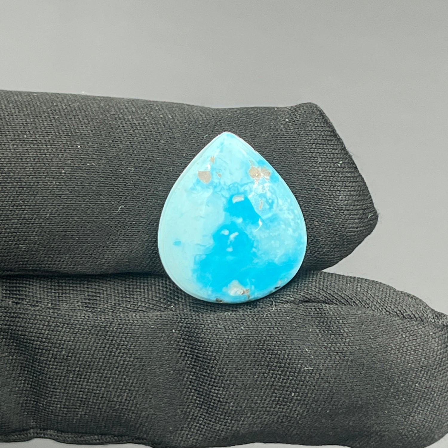 Blue Bird Turquoise Cabochon - Teardrop