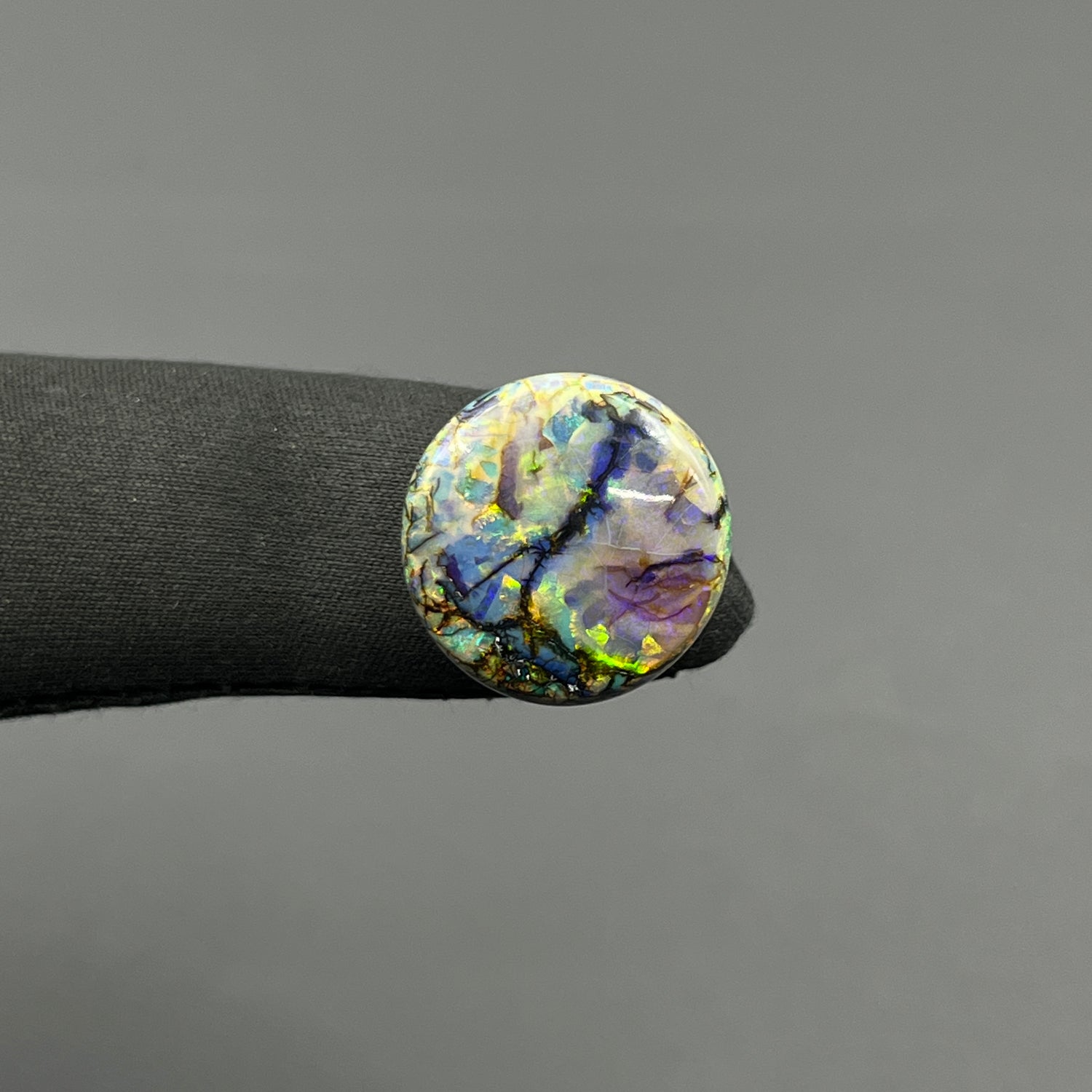 Monarch Opal - Sterling Opal Cabochon - Round