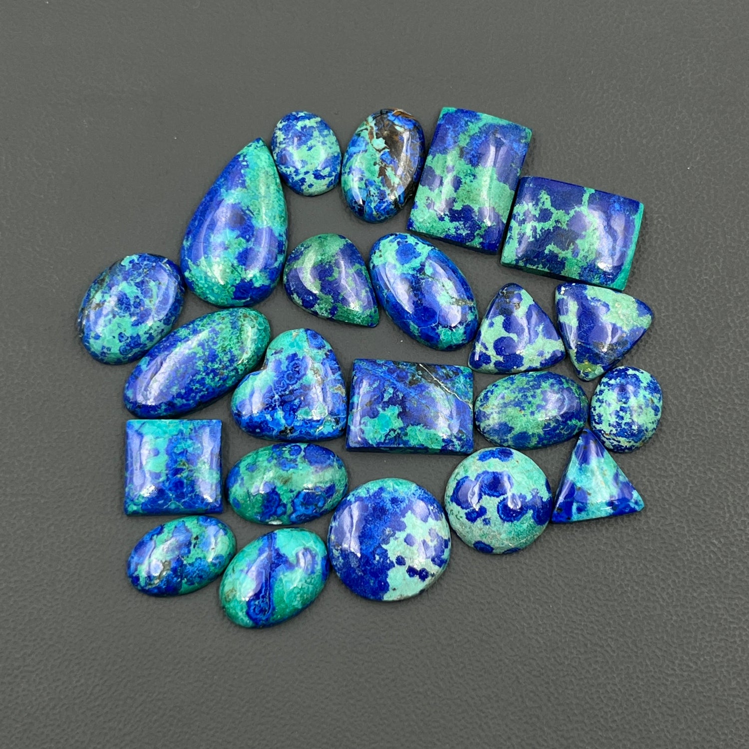 Natural Azurite Cabochon Wholesale Lot