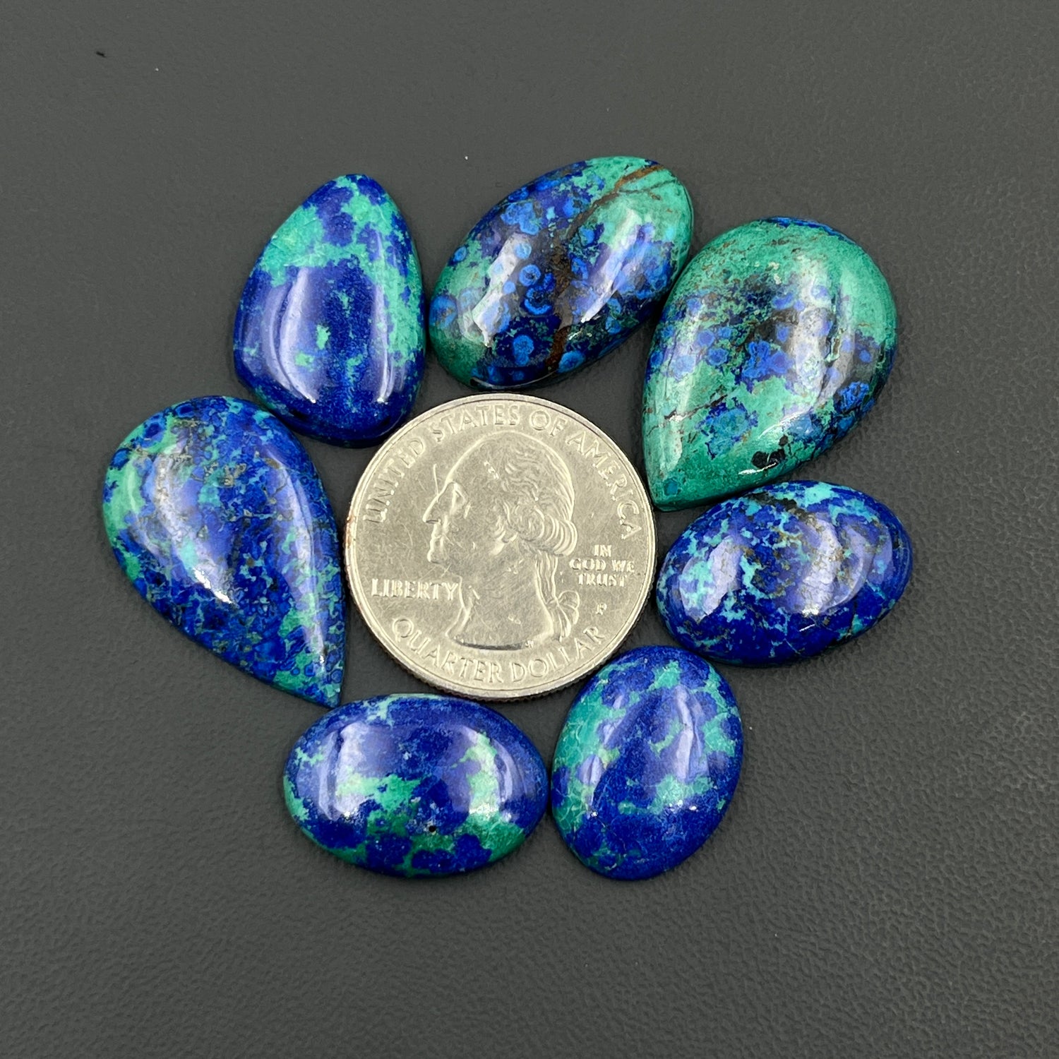 Natural Azurite Cabochon Wholesale Lot