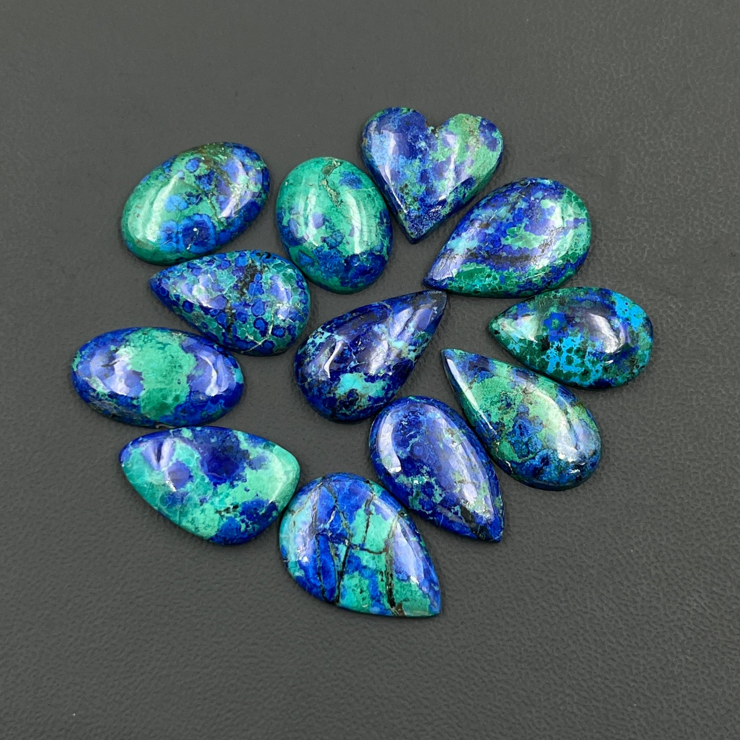 Natural Azurite Cabochon Wholesale Lot