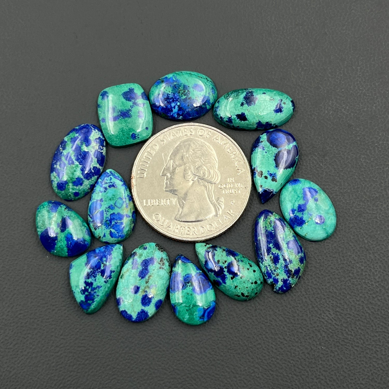 Natural Azurite Cabochon Wholesale Lot