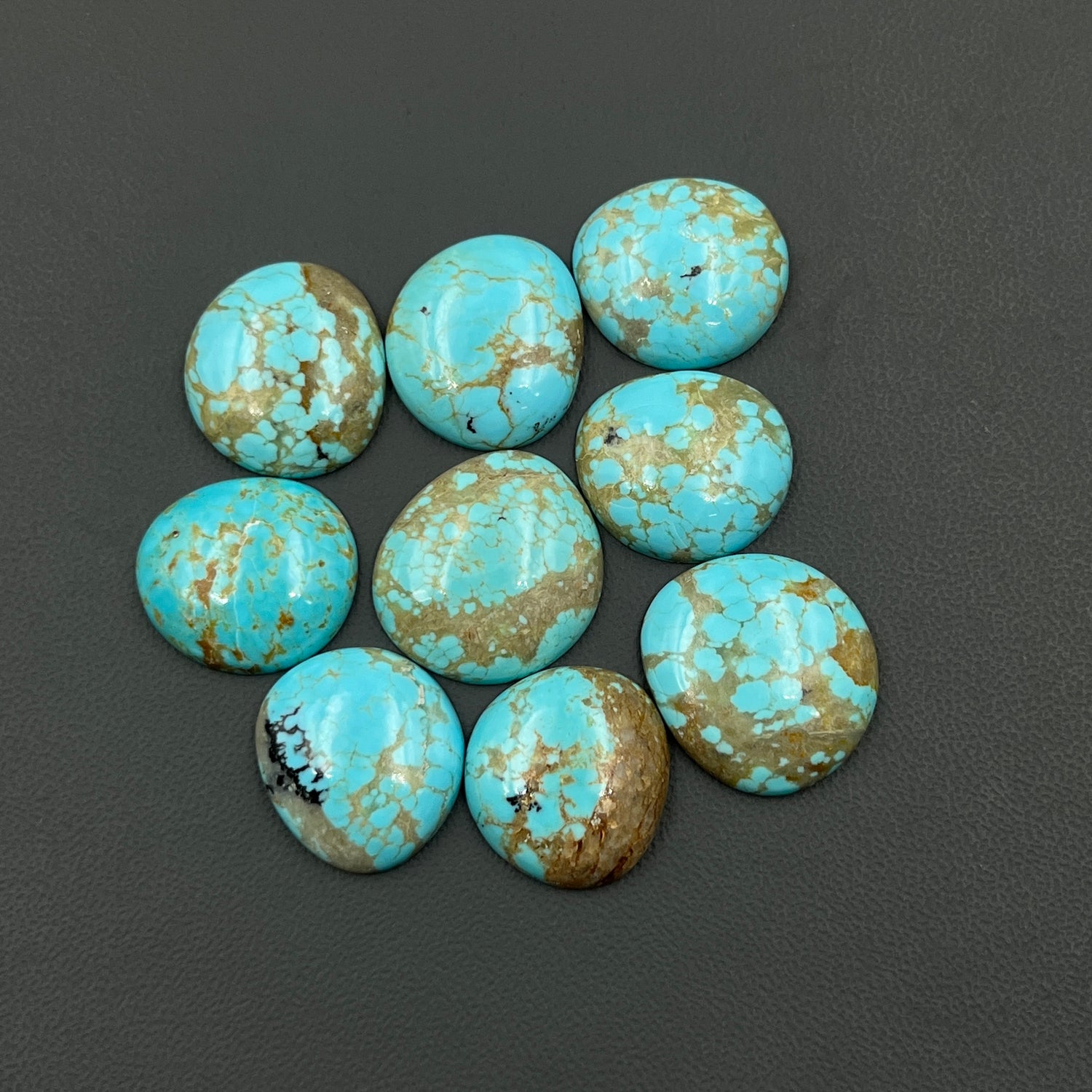 Mine 8 Turquoise Cabochon Wholesale Lot