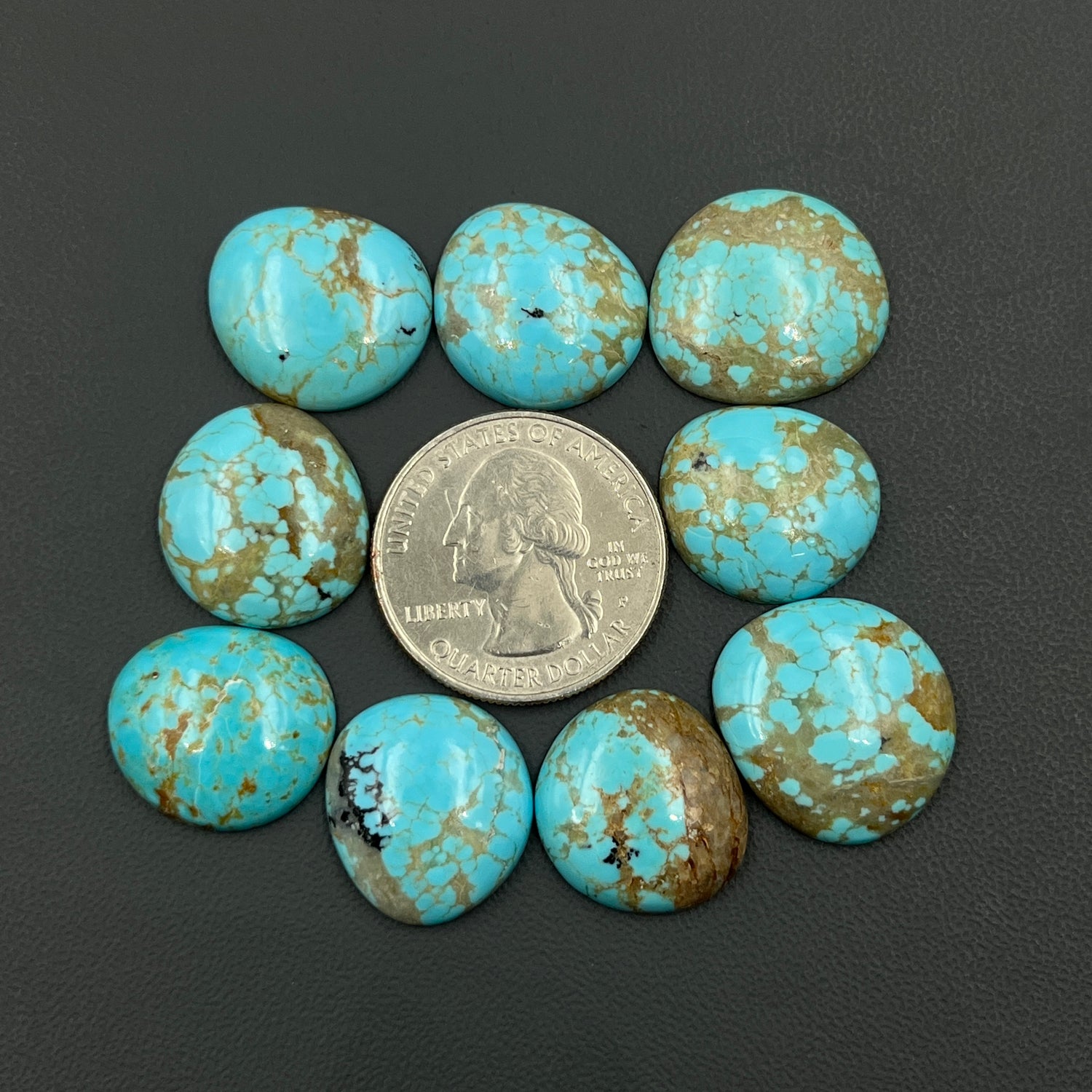 Mine 8 Turquoise Cabochon Wholesale Lot