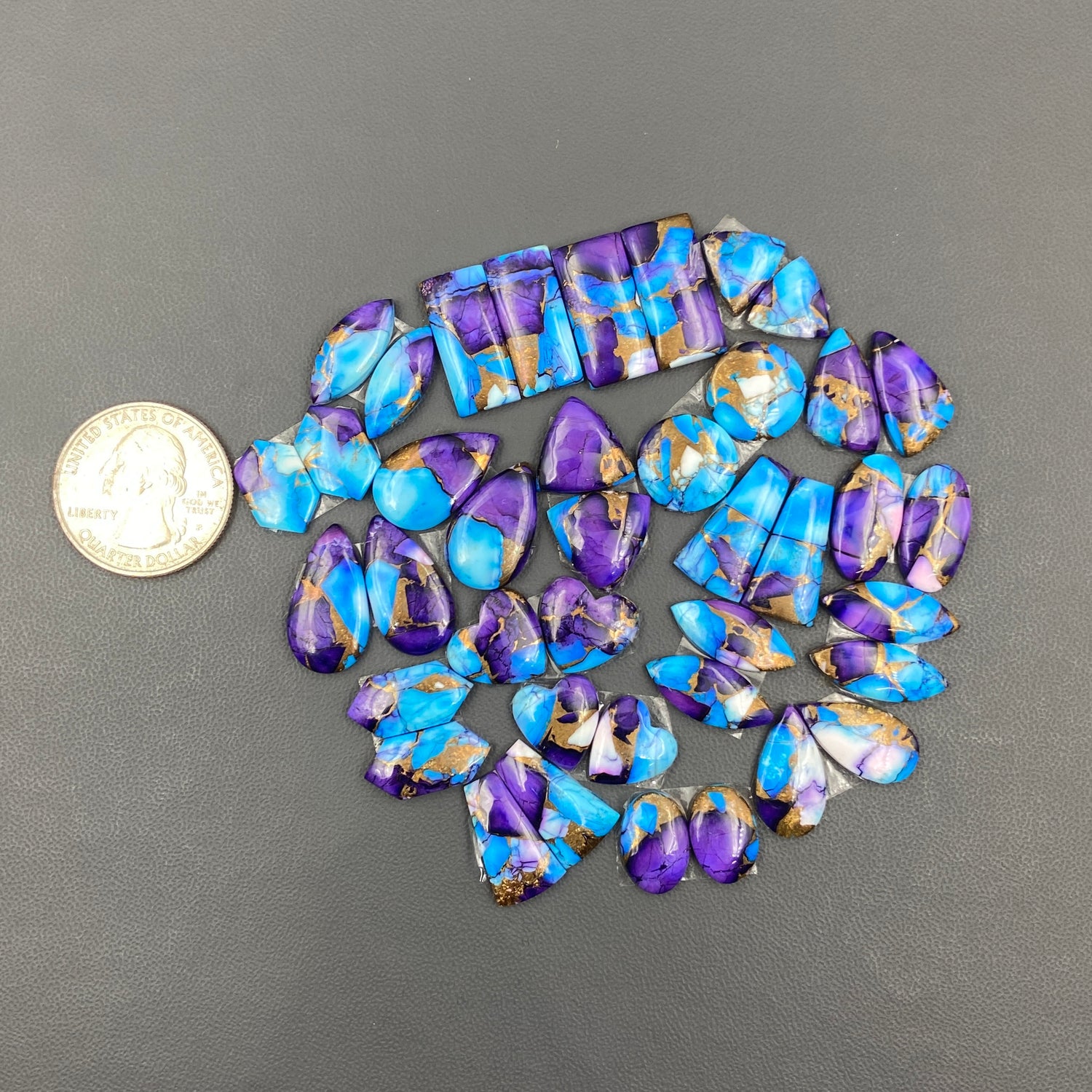 Kingman Purple Rose Dahlia - Matching  Pairs - Wholesale Lot - 20 Pair