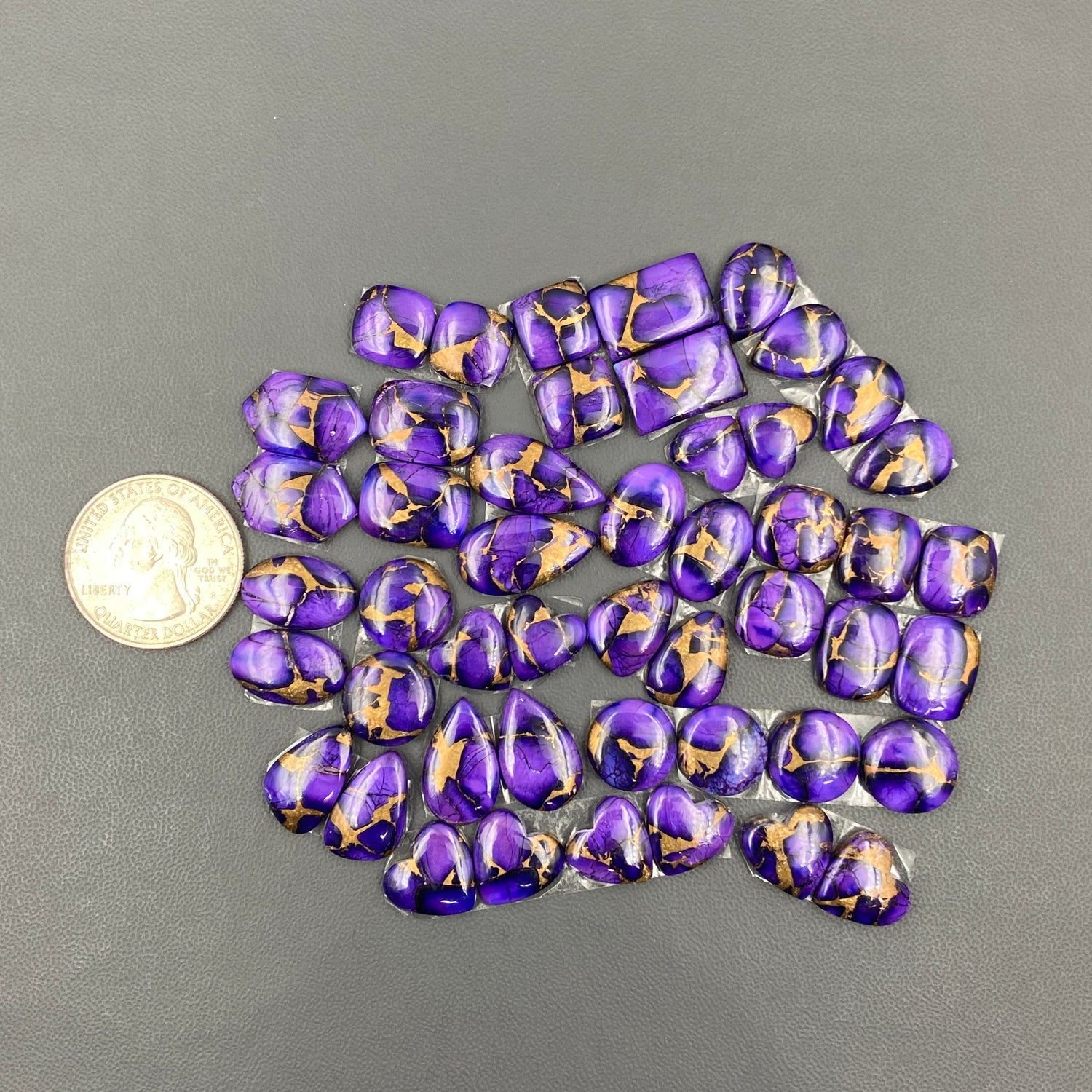 Kingman Grape Dahlia - Matching  Pairs - Wholesale Lot - 24 Pair