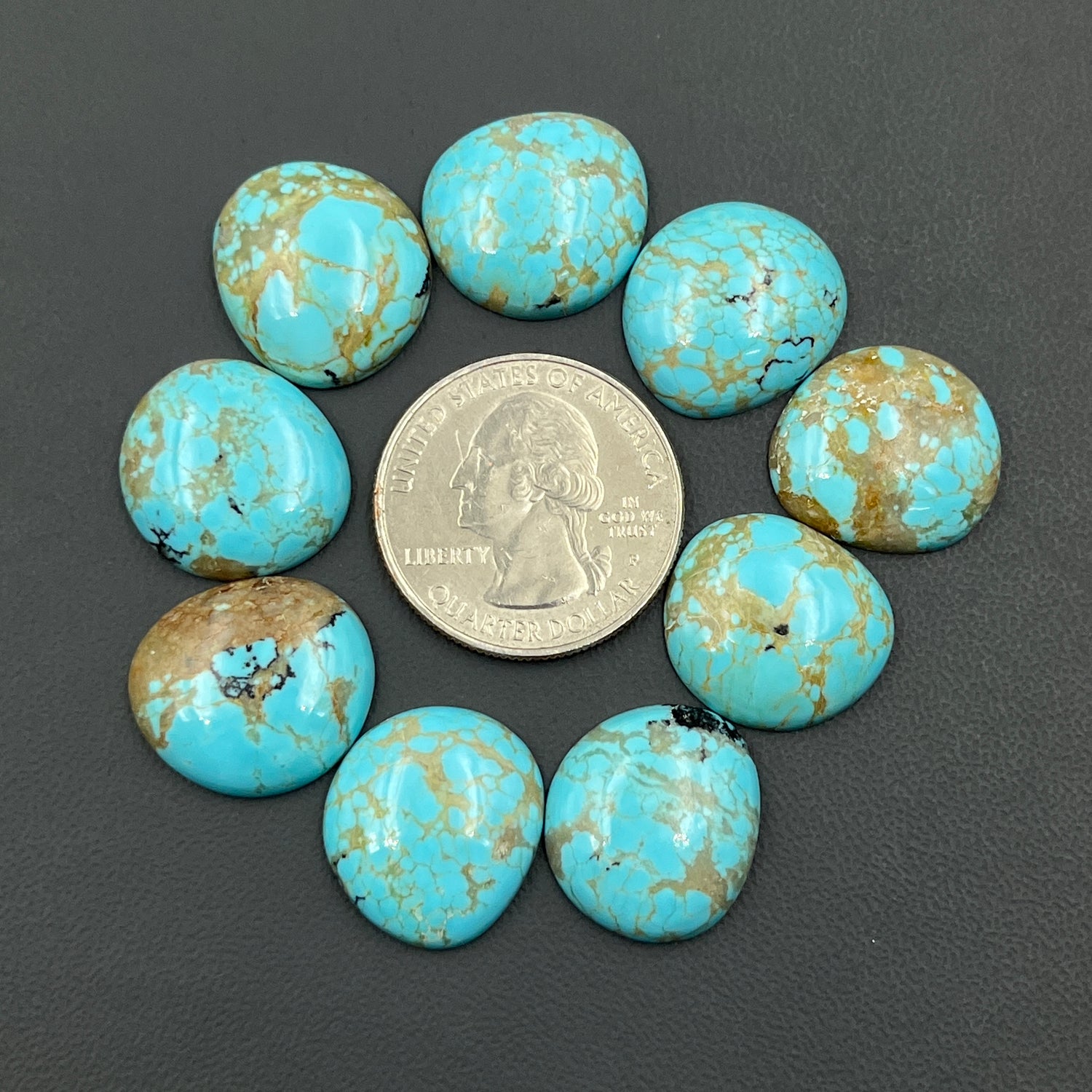 Mine 8 Turquoise Cabochon Wholesale Lot