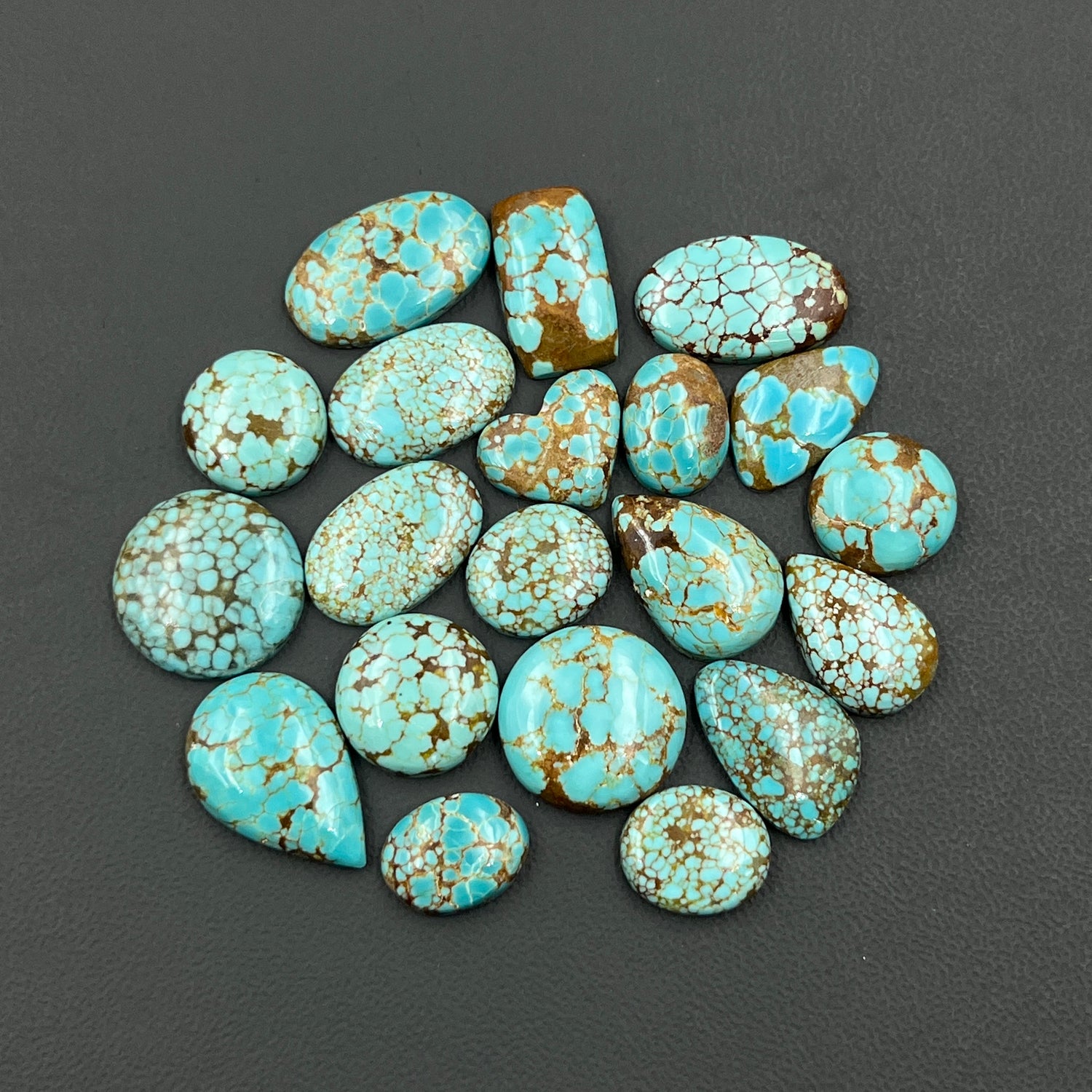Mine 8 Turquoise Cabochon Wholesale Lot