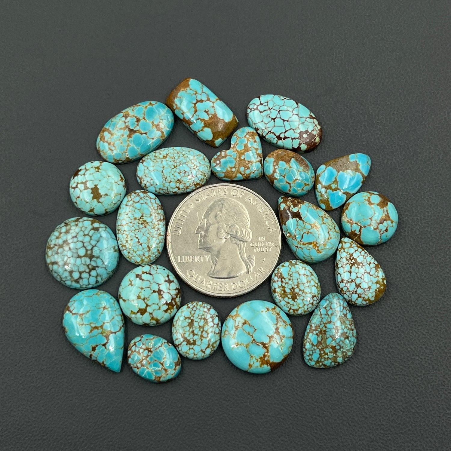 Mine 8 Turquoise Cabochon Wholesale Lot