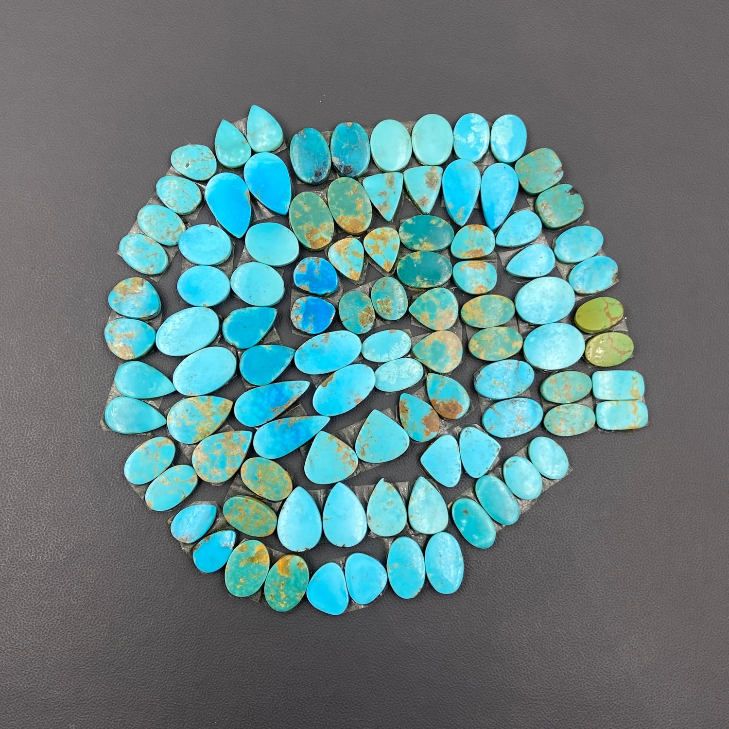 Sonoran Mountain Turquoise - Matching  Pairs - Wholesale Lot - 48 Pair