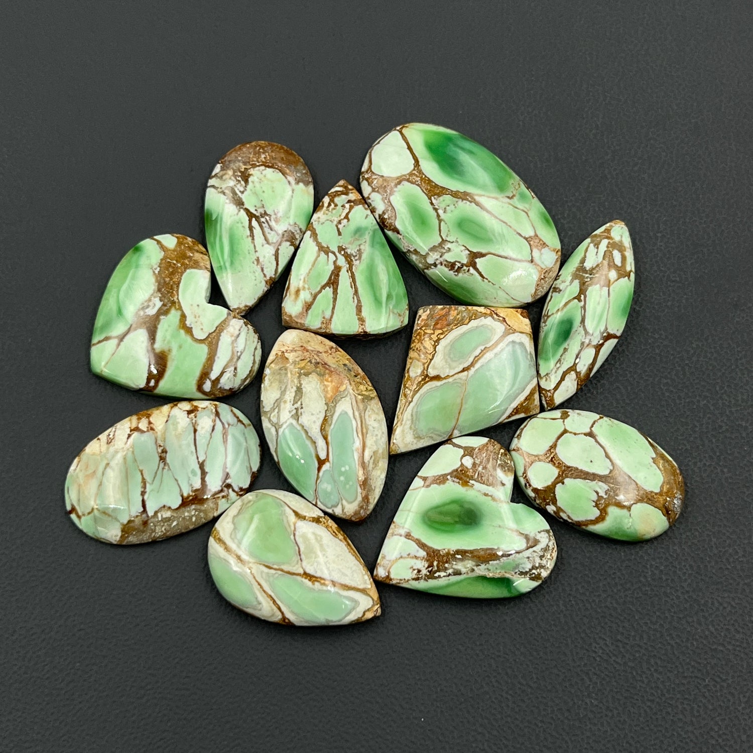 Australian Variscite Cabochon Natural Gemstone Wholesale Lot