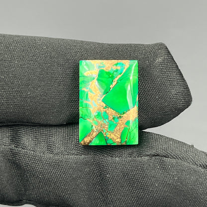 Kingman Forest Green Dahlia - Loose Cab - Baguette