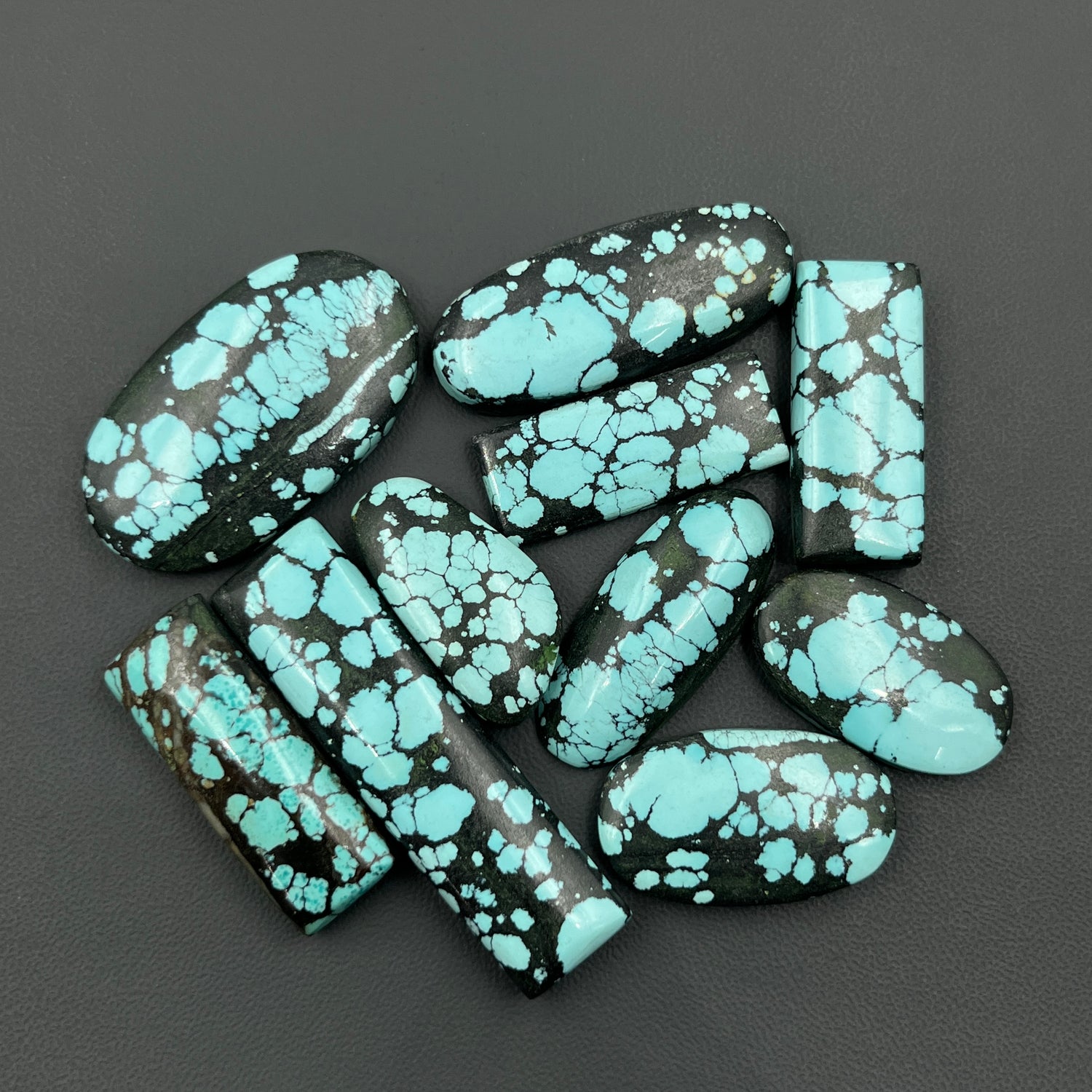 Hubei Turquoise Cabochon Wholesale Lot