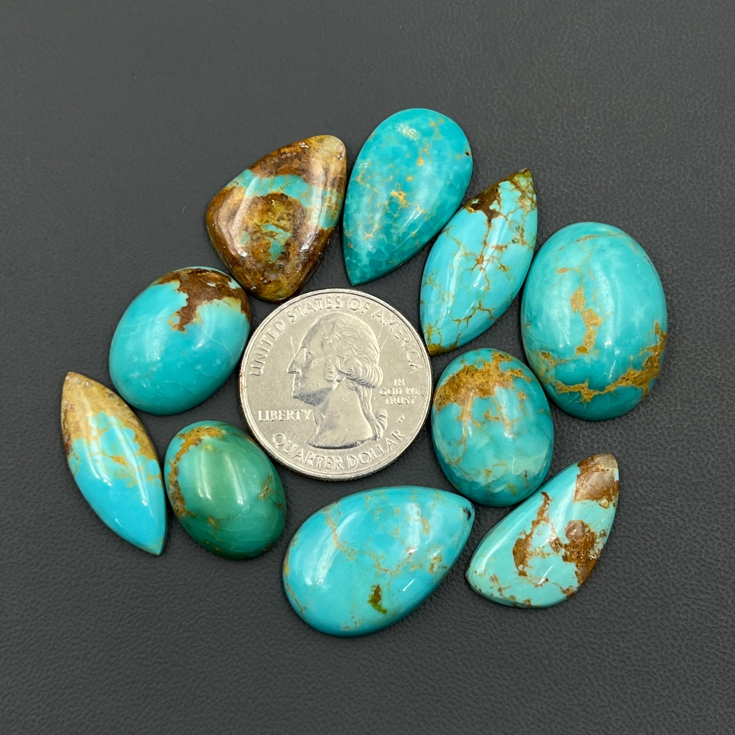 Arizona Turquoise Cabochon Wholesale Lot